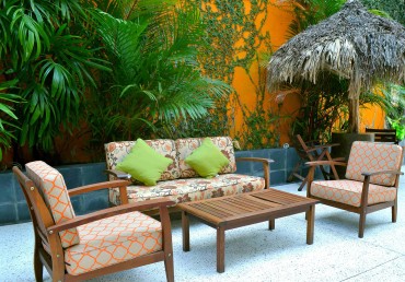 Alberca Patio Hotel Rio Malecon Vallarta